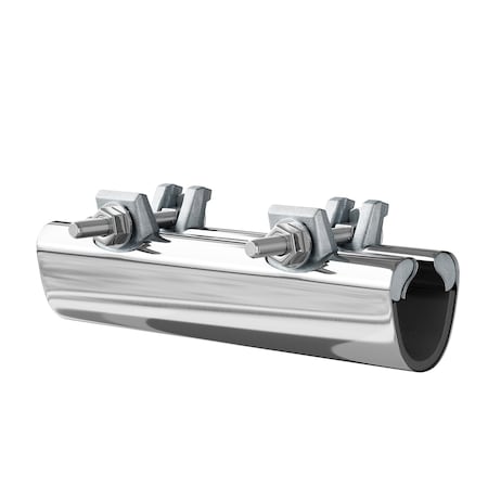 Jones Stephens 1in. x 6in. Stainless Steel Pipe Repair Clamp R60100